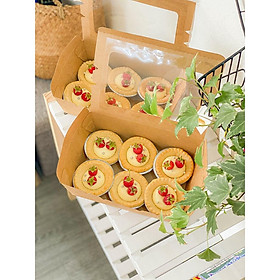 Mua 50 Hộp giấy nắp kính 900ml đựng thức ăn - Hộp giấy cửa sổ W900