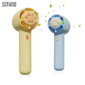 Mua Quạt mini cầm tay hình mèo Sothing  3 tốc độ đó  dung lượng pin khỏe- Hàng chính hãng
