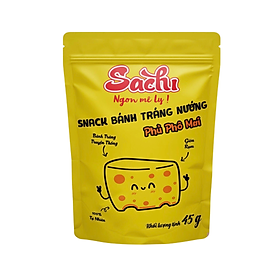 Snack Sachi bánh tráng Vị Phô Mai -  Thùng 50 gói