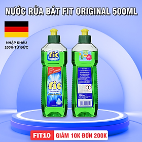 Nước rửa chén bát FIT ORIGINA dung tích 500ml