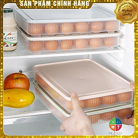 Mua Hộp Đựng Trứng 24 Quả Có Nắp Bảo Quản Lạnh Việt - Nhật Cao Cấp Chắc Chắn