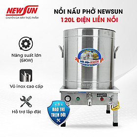Mua Nồi Nầu Phở Điện Liền Nồi NEWSUN 120L - Hàng chính hãng