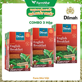 Trà Dilmah English Breakfast 50g25 túi x 2g Trà Buổi Sáng