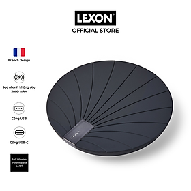 Mua Sạc dự phòng không dây 5000mAH sạc nhanh - LEXON BALI WIRELESS POWER BANK - Hàng chính hãng