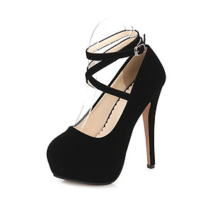 Giày nữ siêu cao phong cách Châu Âu Và Mỹ Giày Cao Gót Nữ Hộp Đêm Của Phụ Nữ Giày 20592