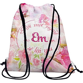 Túi Rút Unisex In Hình Rồi Một Ngày Em Sẽ Lại Yêu - BDGI014