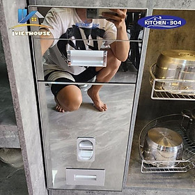 Thùng Gạo Mặt Gương Hiện Đại Tiện Lợi