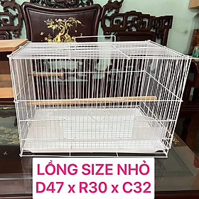 Lồng nuôi chim, sóc, thỏ, các loại động vật nhỏ,.. size 47*30*32cm