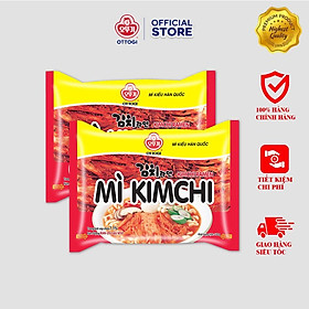 Combo 2 Gói Mì Kim Chi Ottogi 120g