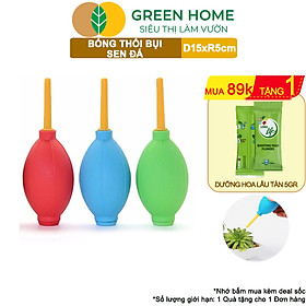 Mua Bóng Cao Su Thổi Bụi GreenHome  D15xr5cm  Dụng Cụ Làm Vườn  Làm Sạch Cây Sen Đá  Bonsai  Màu Sắc Ngẫu Nhiên