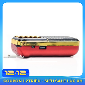 Radio mini nghe đài, nghe nhạc thẻ nhớ, USB, nghe kinh phật Craven-25A chính hãng