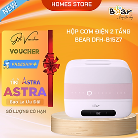 Mua Hộp Cơm Điện Giữ Nhiệt Và Nấu Chín BEAR DFH-P10C1 Dung Tích 1.1 Lít Công Suất 270 W - Hàng Chính Hãng