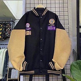 Áo khoác bomber thêu AITEEINS đứa trẻ unisex Kun shop