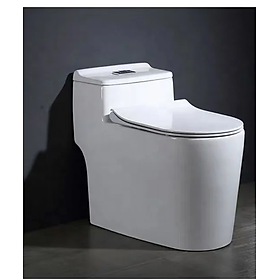 Mua FREESHIP Bồn Cầu Cao Cấp Yamato 801 Men Nung 3 Lớp Ở Nhiệt Độ 1280 Độ Xả Nước Xoáy Mạnh Nắp Hơi Rơi Êm