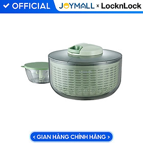Mua Bộ Rổ Quay Rau Và Dụng Cụ Băm Rau Củ Quả Đa Năng LocknLock CKS319GRN CKS320GRN  Hàng chính hãng  lưỡi dao Inox - JoyMall