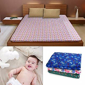 Drap chống thấm bảo vệ đệm phòng ngủ đặc biệt thích hợp cho nhà có trẻ em, người già, thiết kế hoa văn độc đáo đẹp mắt, nhiều kích cỡ lựa chọn phù hợp với giường