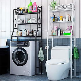 Mua Kệ Để Sau Bồn Vệ Sinh  Toilet Đặt Trong Phòng Tắm Chất Liệu Thép Carbon Chống Han Gỉ
