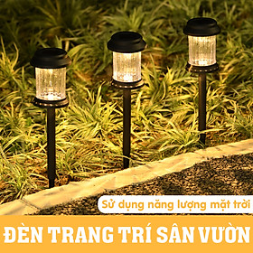 Đèn năng lượng mặt trời trang trí sân vườn, hiệu ứng ánh sáng ấn tượng,điểm nhấn cho ngôi nhà của bạn- K1609