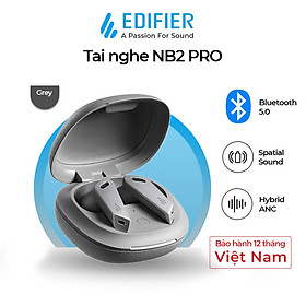 Mua Tai nghe bluetooth Edifier NB2 Pro Chống ồn chủ động tốt Xuyên âm Game mode - Hàng chính hãng