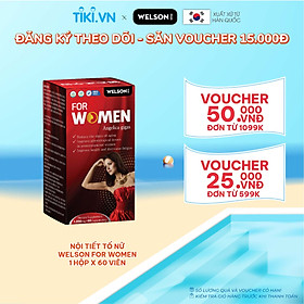 Viên Uống Tăng Cường Sinh Lý Nữ Welson for Women hộp 60 viên