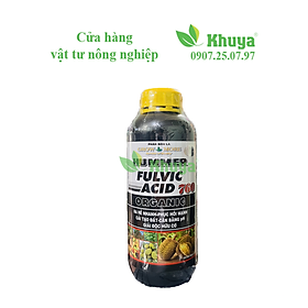 Phân bón lá sinh học Hummer Fulvic Acid 760 Organic 1 lít.
