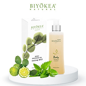 Dầu Massage Body Biyokea - Cooling B013 (Làm mát) - 200ml