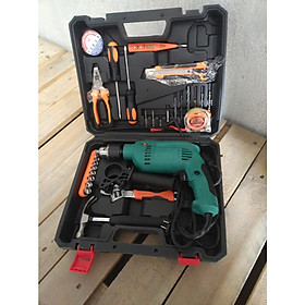 Bộ máy khoan chuyên dụng sửa chữa cho gia đình, có khoan búa và đảo chiều, Công suất: 800-2000W - Hàng chính hãng