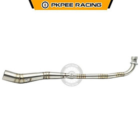 Cổ Pô 2 Khúc Inox 304 Có Chạy Tig Cho Exciter, Vario, Saitria, Sonic, Wave, Dream, Sirius, Future Led,...- PKPEE