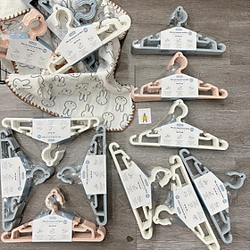 Mua Set 5 Móc Phơi Quần Áo Điêu Chỉnh Được Kích Cỡ Cho Bé (Giao Ngẫu Nhiên ) inochi
