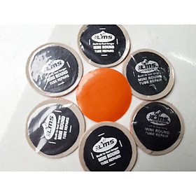 Hộp miếng vá lốp LMS vá săm ô tô, xe máy Mini Round - Hàng chính hãng