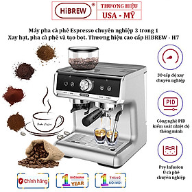 Máy pha cà phê Espresso chuyên nghiệp 3 trong 1