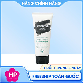 Sữa Rửa Mặt Tẩy Trang Và Dưỡng Sáng Da Chacol Chacol Charcoal Enzyme Clay W Cleansing Foam 130G