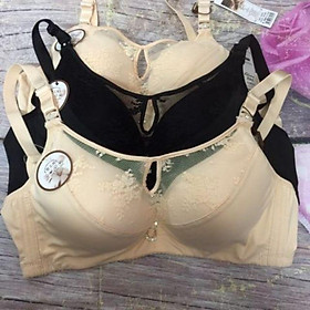 Áo lót big size không gọng có màng che ren hoa cao cấp