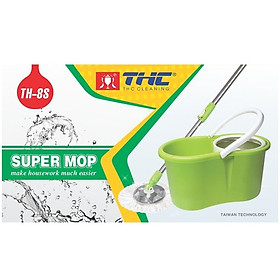 Bộ thùng lau nhà 360 độ TH - 8S
