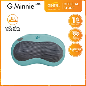 Gối Massage nhiệt hồng ngoại G-Minnie Care Công nghệ massage Shiatsu 3D