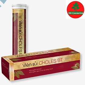 Viên Sủi Choles BT -Viên Sủi Hỗ Trợ Giảm Mỡ Máu & Ngăn Ngừa Xơ Vữa Động Mạch