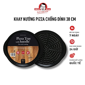 Mua Khay nướng Pizza UNCLE BILLS Chống Dính Có Tay Cầm 38 Cm - KC0000017