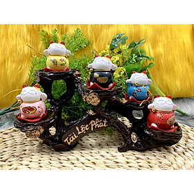 Tượng Mèo Sứ Thần Tài Maneki Neko và đế Tài Lộc Phát