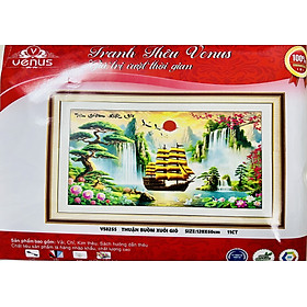 Mua Tranh thêu kín Thuận buồm xuôi gió vs8255  kt 120x 60 cm