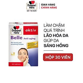 Viên uống làm chậm quá trình lão hoá da Doppelherz Aktiv Belle Anti-Aging (Hộp 30 viên)