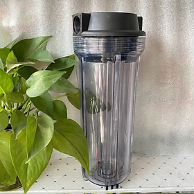 Mua Cốc lọc 10 inch trong suốt ren 21 dùng cho lọc thô phun sương