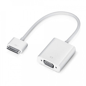 Cáp chuyển đổi cổng kết nối iPad sang VGA Hiển Thị Hình Ảnh Chất Lượng Cao AZONE