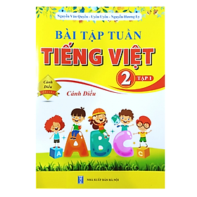 Sách - Bài tập tuần tiếng việt 2 tập 1 ( Cánh diều )