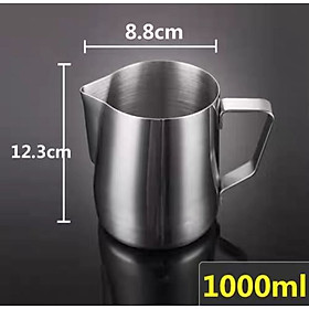 Mua CA INOX ĐÁNH SỮA INOX 1500ML - 1000ML - 600ML - 350ML