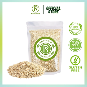 Diêm Mạch Trắng Real Food Cho Bé Ăn Dặm & Nấu Ăn Dinh Dưỡng Cao (100g,500g,1KG)