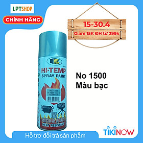 Bình sơn xịt chống cháy, chai sơn xịt chịu nhiệt độ cao 1200°F (tương đương 600°C ) 400cc- HI-TEMP Spray Paint- Hiệu Bosny- Nhập khẩu Thái Lan (nhiều màu dễ chọn lựa:)