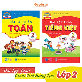 Combo Bài Tập Tuần Toán, Tiếng Việt Lớp 2 - Chân Trời Sáng Tạo - Học kì 1