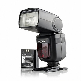 Đèn Godox V860II-C 2.4G GN60 TTL HSS 1/8000s Li-on Battery for Canon Camera - Hàng nhập khẩu