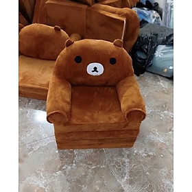 Mua Giường + Ghế Sofa 4 Tầng Ngộ Nghĩnh Cho Bé - Gấu Nâu