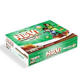 Thùng 48 hộp NuVi Thức uống Sữa Lúa Mạch Cacao có thạch TU.NLT170TI 170ml NUTIFOOD
